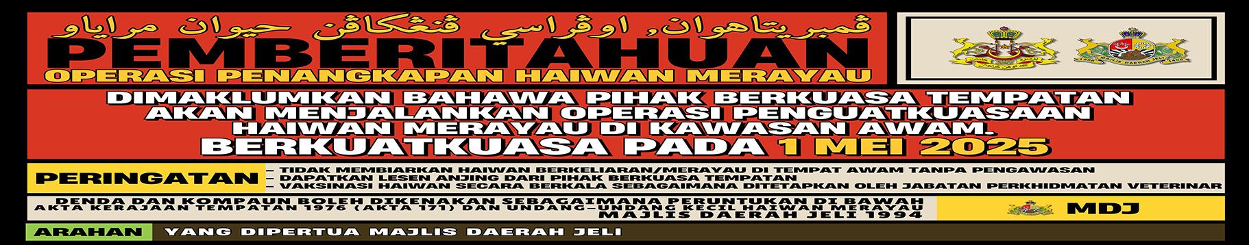 MDJELI PEMBERITAHUAN